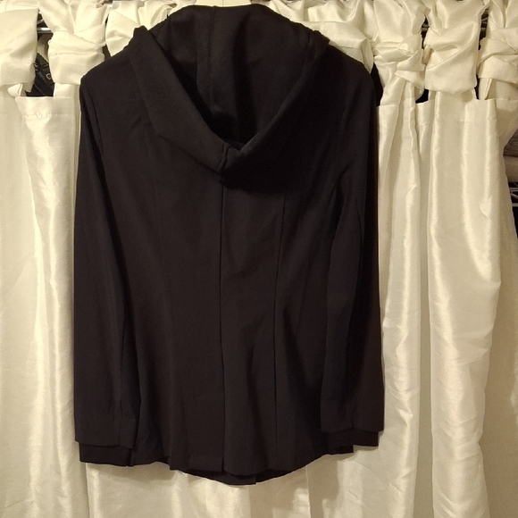 Avia Women's Black Hooded Blazer Utility Jacket XS - Picture 11 of 13